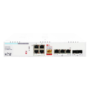 سوئیچ شبکه PoE و SFP کی دی تی مدل KP-0406H4SLMT