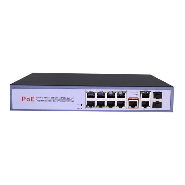 سوئیچ شبکه 8پورت مدیریتی PoE اِس اِی ایی مدل SAE-PE890-FDGM